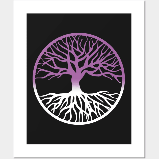 Yggdrasil Tree of Life Pagan Witch As Above So Below Wall Art by vikki182@hotmail.co.uk